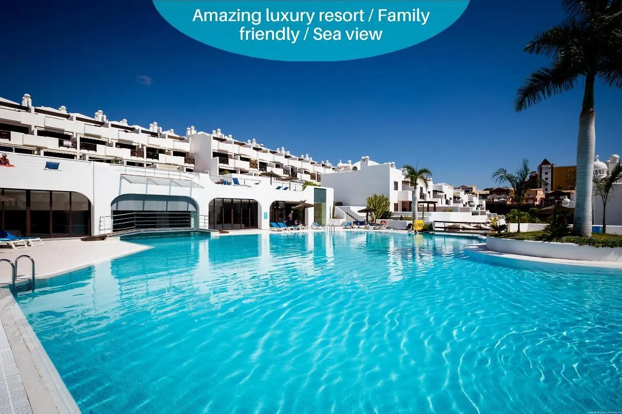Go2Tenerife Apart'Manon Duplex W/ Solarium, Pools & Sea View Costa Adeje